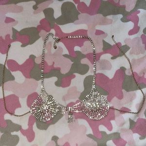 Diamond bra top